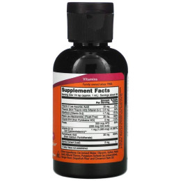 Вітамін B-12 рідкий комплекс Now Foods (Liquid B-12 B-Complex) 59 мл