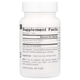 Экстракт горянки Source Naturals (Horny Goat Weed) 1000 мг 30 таблеток