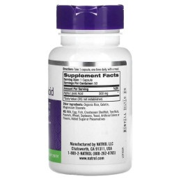 Альфа-ліпоєва кислота Natrol (Alpha Lipoic Acid) 300 мг 50 капсул