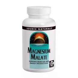 Магний + яблочная кислота Source Naturals (Magnesium Malate) 625 мг 100 капсул