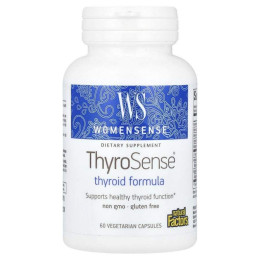 Підтримка щитовидної залози для жінок Natural Factors (WomenSense ThyroSense Thyroid Formula) 60 капсул