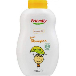 Органічний дитячий шампунь-гель Friendly Organic з екстрактом вівса 400 мл