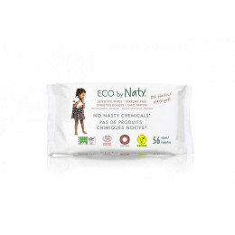 Органические салфетки Eco by Naty без запаха 56 шт