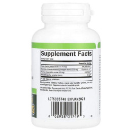 Ферменти папайї, Natural Factors, 120 жувальних таблеток