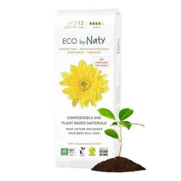 Органічні прокладки Eco by Naty Super 12 шт