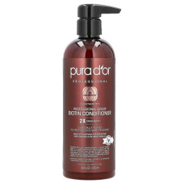 Pura D'or, Professional Grade, кондиционер с биотином, 473 мл, 16 жидк. унций