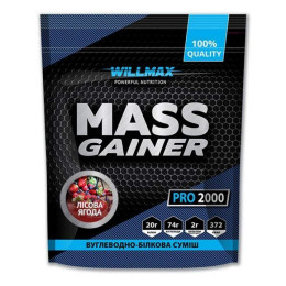 Mass Gainer Willmax 2 kg лісова ягода