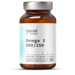 Omega 3 500/250 OstroVit Pharma 30 капсул