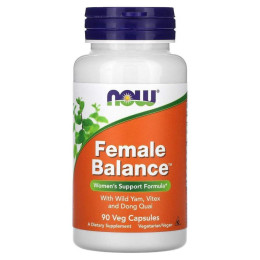 Женский баланс NOW Foods (Female Balance) 90 растительных капсул
