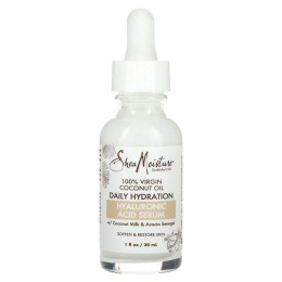SheaMoisture, сироватка з гіалуроновою кислотою для щоденного зволоження, зі 100 % кокосовою олією першого віджиму, 30 мл (1 рідк. унція)
