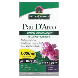 По Дарко Nature's Answer (Pau D'Arco) 1000 мг 90 капсул