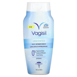 Vagisil, Daily Intimate Wash, Unscented, 12 fl oz (354 ml)