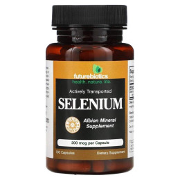 Селен FutureBiotics (Selenium) 200 мкг 100 капсул