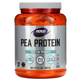 Гороховый протеин без вкуса Now Foods (Pea Protein) 907 г