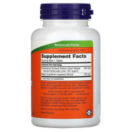 Екстракт горянки Now Foods (Horny Goat Weed Extract) 750 мг 90 таблеток