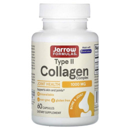 Коллаген комплекс II типа Jarrow Formulas (Type II Collagen) 60 капсул