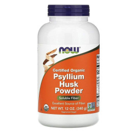 Подорожник Now Foods (Psyllium Husk Powder) 340 г