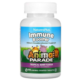 Укрепление иммунитета для детей Kids Immune Source of Life Animal Parade тропические ягоды Nature's Plus 90 животных