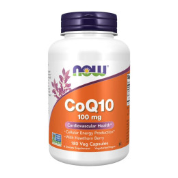 CoQ10 100mg - 180 vcaps Now Foods