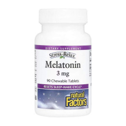 Melatonin 3mg - 90 tabs Natural Factors