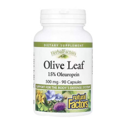 Olive Leaf 500mg - 90 caps Natural Factors
