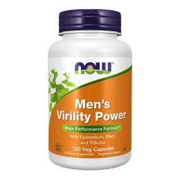 Men's Virility Power - 120 vcaps Now Foods