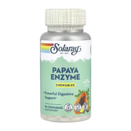 Papaya Enzyme - 90 chewables Solaray
