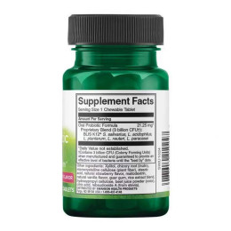 Oral Probiotic Formula 3 billion Cfu - 30 tabs Natural Strawberry Swanson