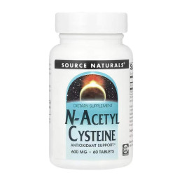 N-Acetyl Cysteine 600mg - 60 tabs Source Naturals