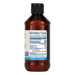 BetterStevia® Liquid, Organic Glycerite - 237ml (Затерта дата) Now Foods