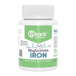 Iron Bisglycinate 36mg - 60 caps Stark Pharm