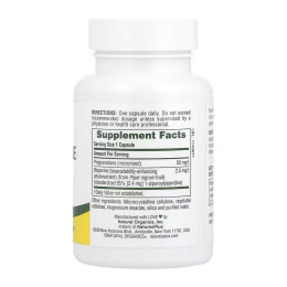 Ultra Pregnenolone with Bioperine - 60 caps Nature's Plus