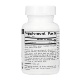 Niacinamide B-3 100 mg - 100 tabs Source Naturals