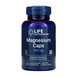 Magnesium Caps 500 mg - 100 vcaps Life Extension