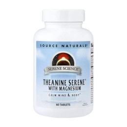 Serene Science® Theanine Serene® - 60 tabs Source Naturals