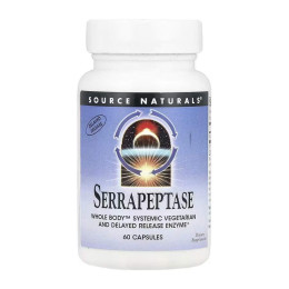 Serrapeptase - 60 caps Source Naturals
