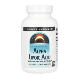 Alpha Lipoic Acid 600 mg - 120 caps Source Naturals
