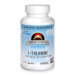 Serene Science® L-Theanine 200 mg - 30 tabs Source Naturals