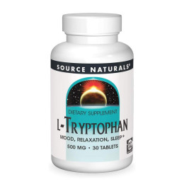 L-Tryptophan 500 mg - 30 tabs Source Naturals
