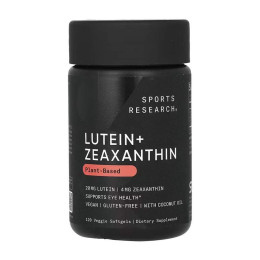 Lutein + Zeaxanthin 20mg - 120 veggie softgels Sport Research