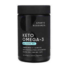 Keto Omega 1250mg - 120 softgels Sport Research