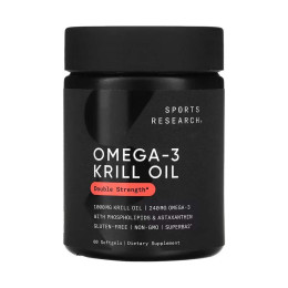 Omega-3 Krill Oil 1000mg - 60 softgels Sport Research