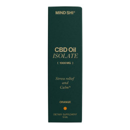 CBD Oil Isolate 1000 mg Orange - 10 ml Mind Shi