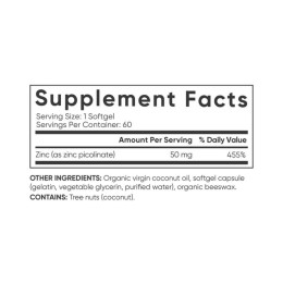 Zinc Picolinate 30mg - 90 softgels Sport Research