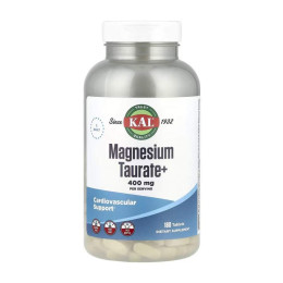 Magnesium Taurate 400mg - 180 tabs KAL