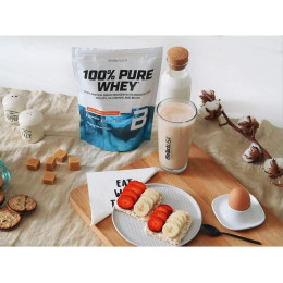 Протеїн 100% Pure Whey 1000 g (Salted Caramel) BioTech
