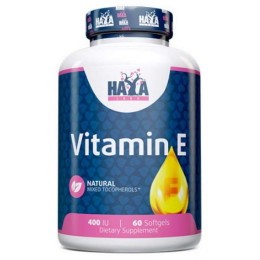 Вітамін Е Haya Labs Vitamin E Mixed Tocopherols 400 IU 60 Soft