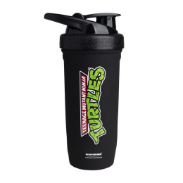 SmartShake SmartShake Reforce Stainless Steel TMNT Classic Logo Black (900 ml)
