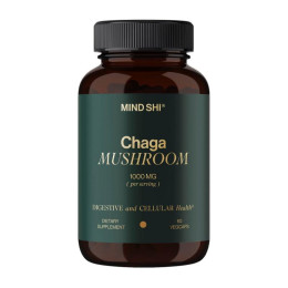 Mind Shi Chaga Mushroom 1000 mg (60 veg caps)