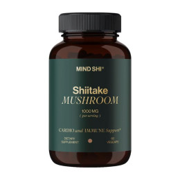 Mind Shi Shiitake Mushroom 1000 mg (60 veg caps)
